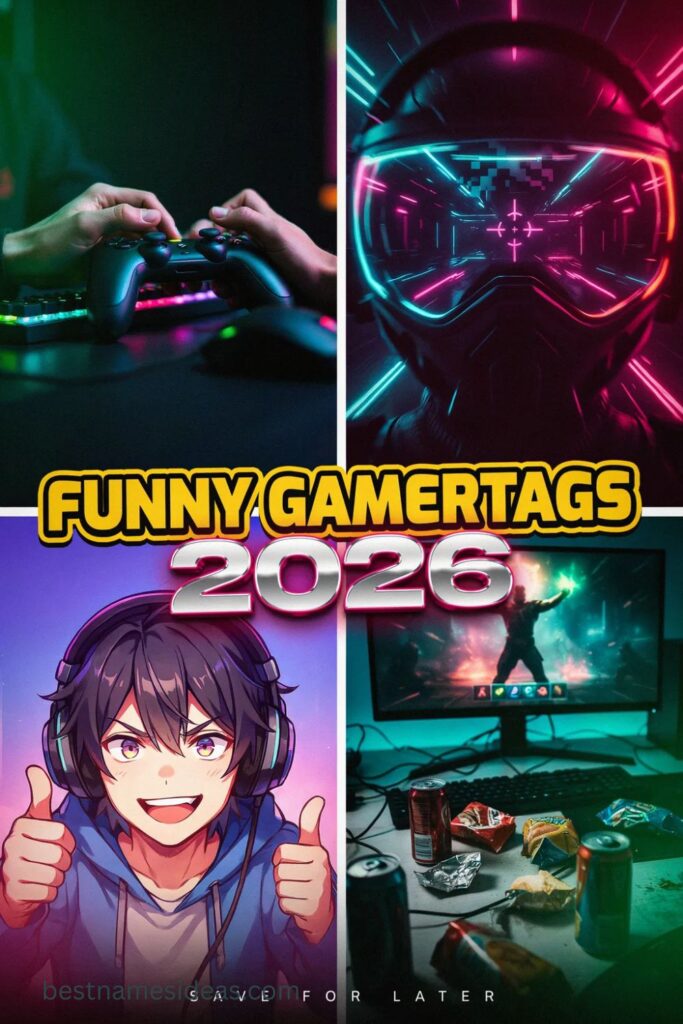 Funny Gamertags 2026 