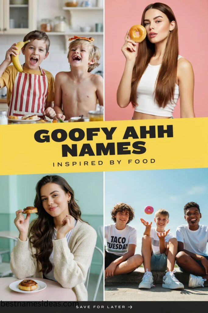 Goofy Ahh Names Inspired By Food