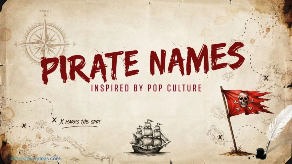 Pirate Names Inspired by Pop Culture