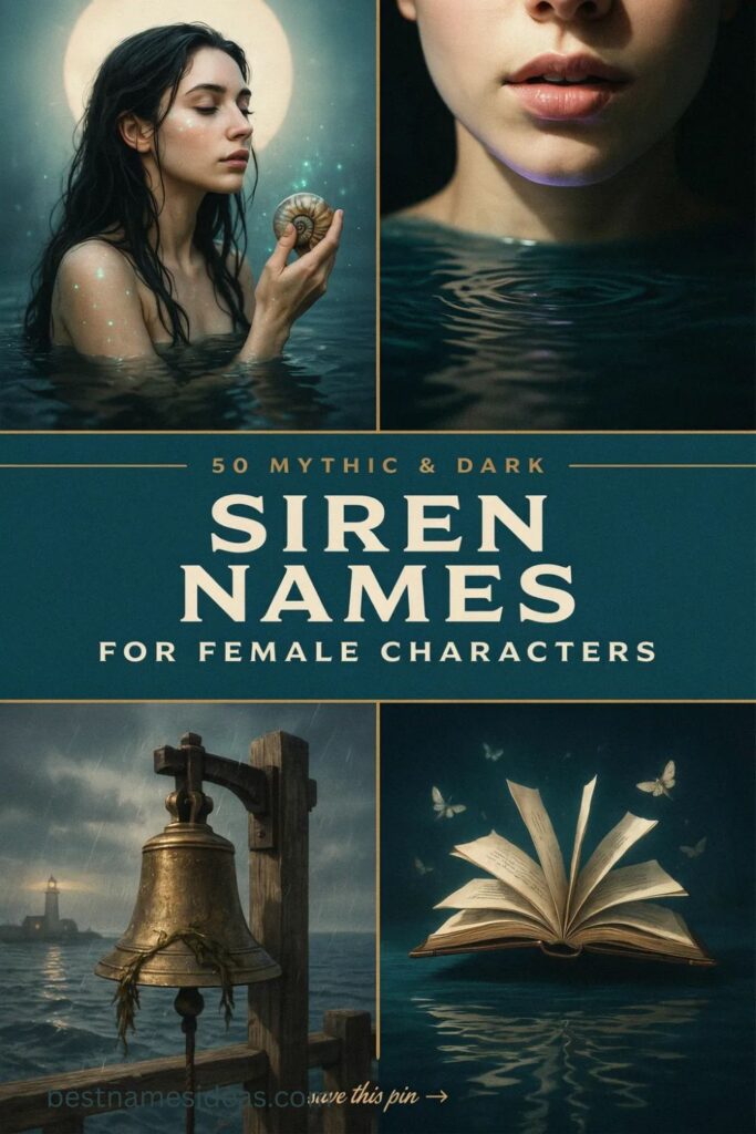 Siren Names For Female Characters