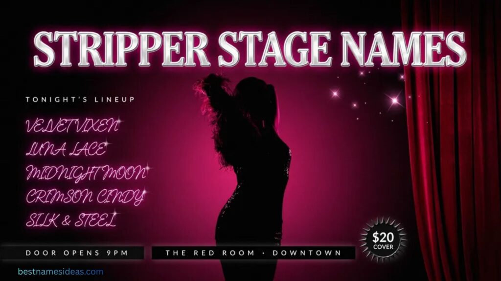 Stripper Stage Names