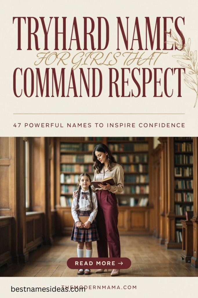 Tryhard Names For Girls That Command Respect