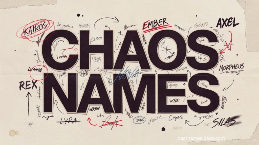 Dark Girl Names That Mean Chaos