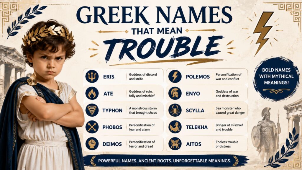 Greek Names that Mean Trouble