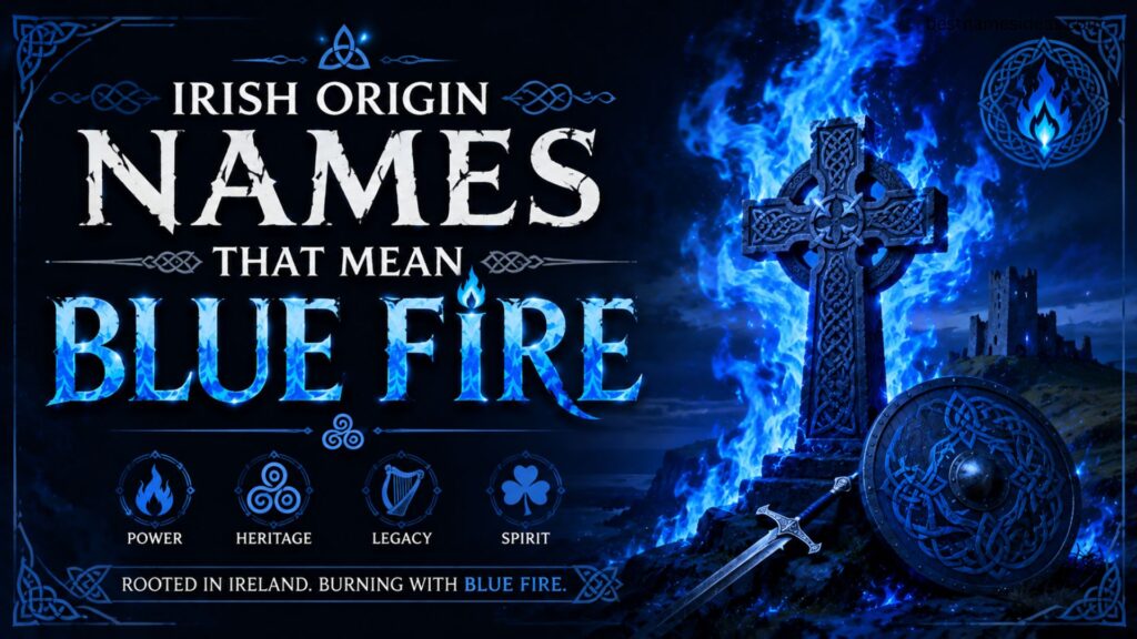 Irish Origin Names That Mean Blue Fire