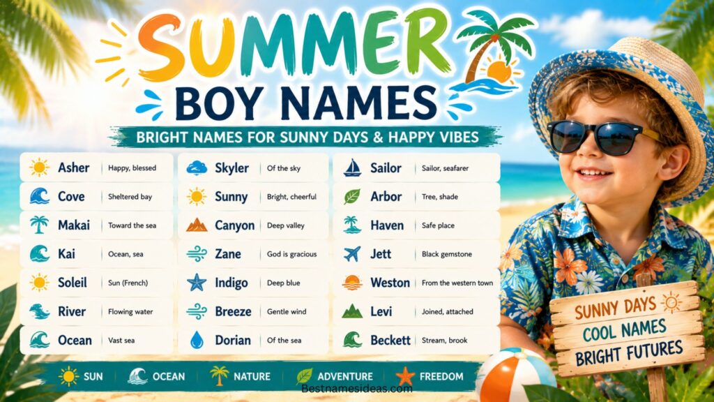 Summer Boy Names
